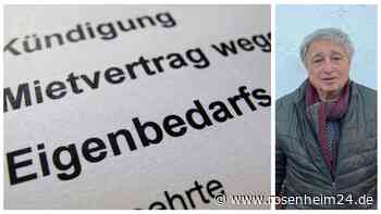 Mit 74 plötzlich obdachlos: Rentner aus Rosenheim sucht verzweifelt nach einer Bleibe