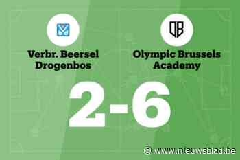 Ribeiro Carvalho scoort zes keer voor Olympic Brussels Acadamy dat wint van Verbroedering Beersel Drogenbos B
