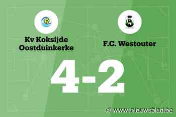 Deschilder scoort twee keer voor KV Koksijde-Oostduinkerke B in wedstrijd tegen FC Westouter