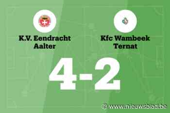 Eendracht Aalter wint sensationeel duel met KFC Wambeek Ternat