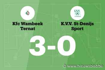 Marchoul leidt KFC Wambeek Ternat naar zege tegen KVV Sint-Denijssport