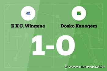 Raes bezorgt VC Wingene zege op Dosko Kanegem