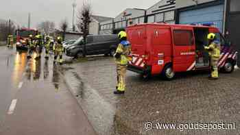 Meerdere accu's vatten vlam in bedrijfspand