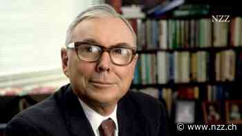 Ohne ihn wäre Warren Buffett nicht so erfolgreich: Die Investorenlegende Charlie Munger ist mit 99 Jahren gestorben