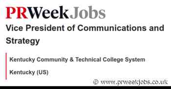 Kentucky Community & Technical College System: Vice President of Communications and Strategy