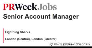 Lightning Sharks: Senior Account Manager