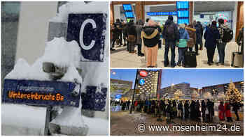 „Alle reden vom Wetter, wir nicht“: Hunderte Zugreisende stranden am Salzburger Hauptbahnhof