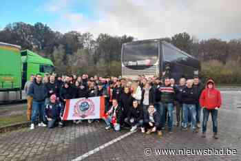 66 supporters uit regio Zandhoven in dubbeldekker richting Hamburg om Antwerp naar winst te schreeuwen