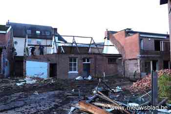 Afbraak vroegere schoenenwinkel Coppé en omliggende huizen gestart