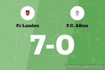 Ook FC Landen houdt FC Alken van overwinning af