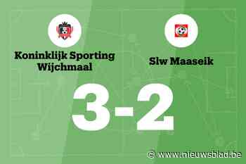 Sporting Wijchmaal wint thuis tegen SLW Maaseik