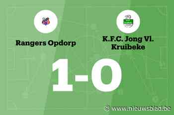 Vervondel bezorgt Rangers Opdorp zege op JV Kruibeke