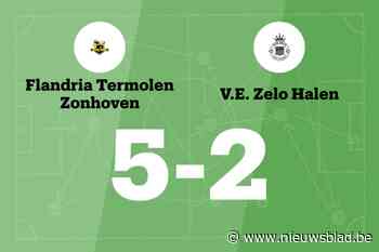 Flandria Termolen houdt KVE Zelo Halen B van overwinning