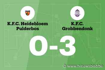 Grobbendonk in goede vorm na weer een overwinning