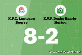 Lentezon B beëindigt reeks nederlagen met zege op Dosko