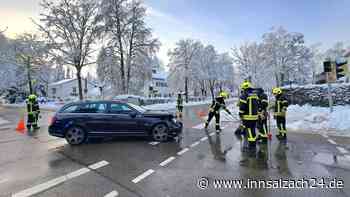 Ampelausfall führt zu Unfall mit drei Autos an Kreuzung