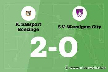 Chateau en Cremers bezorgen Sassport Boezinge zege tegen SV Wevelgem City