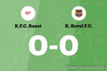 Ranst en Bevel komen niet tot scoren