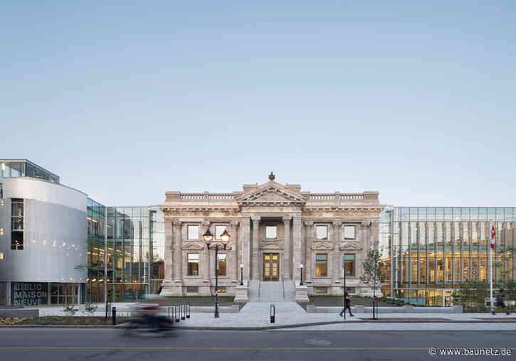 Gläserne Auswüchse
 - Bibliothekserweiterung in Montreal von EVOQ