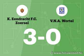 Sterke eerste helft tegen Wortel levert Zoersel zege op