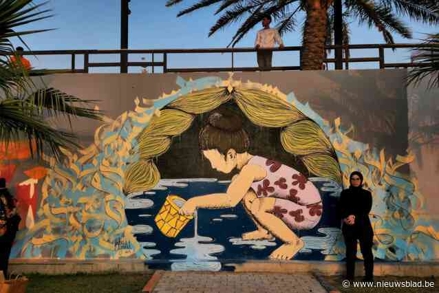 Borgerhoutse Zahra Eljadid organiseert mee allereerste streetartfestival van Bagdad: “We brengen poëzie op muren”