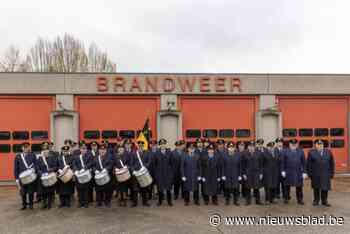 Brandweer viert Sint-Barbara met optocht