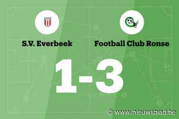 FC Ronse toont wederom uitstekende vorm met zege op SV Everbeek B