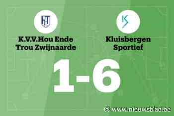 Kluisbergen Sportief laat HT Zwijnaarde kansloos in uitwedstrijd