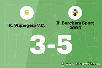 Berchem Sport B verslaat Wijnegem na hattrick Goossens