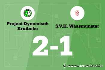 Zegereeks SVH Waasmunster ten einde door nederlaag tegen PD Kruibeke
