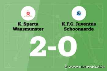 Sparta Waasmunster maakt met overwinning einde aan zegereeks Juventus Schoonaarde