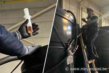 Politie ontdekt illegaal tankstation met goedkope brandstof