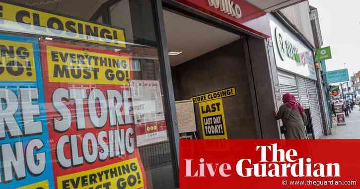 Lisa Wilkinson ‘devastated’ and ‘sorry’ over collapse of Wilko, as MPs hear ‘weak leadership’ to blame – as it happened