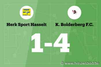 Weergaloze De Man leidt Bolderberg FC langs Herk Sport