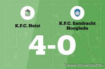 De Cock scoort drie keer voor FC Heist in wedstrijd tegen Eendracht Hooglede