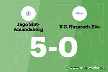 Jago St.-Amandsberg B boekt ruime zege op VC Nazareth-Eke