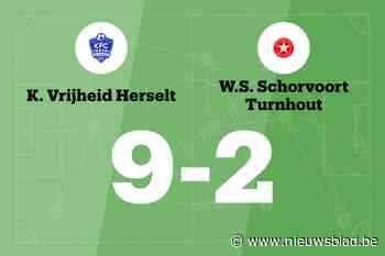 Vier opeenvolgende overwinningen voor Herselt B na 9-2 winst tegen White Star