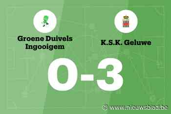 SK Geluwe wint bij GD Ingooigem