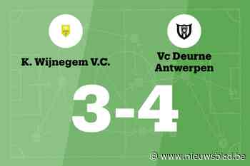 Boutahari maakt twee goals voor VC Deurne Antwerpen in wedstrijd tegen Wijnegem B