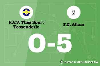 Wedstrijd tussen Thes Sport Tessenderlo en FC Alken B eindigt in forfaitscore