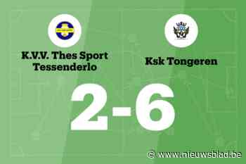 Rigo scoort drie keer, KSK Tongeren verslaat Thes Sport Tessenderlo