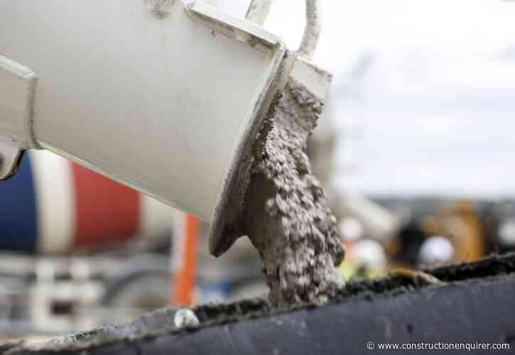 Approved change to concrete ‘recipe’ to slash carbon emissions