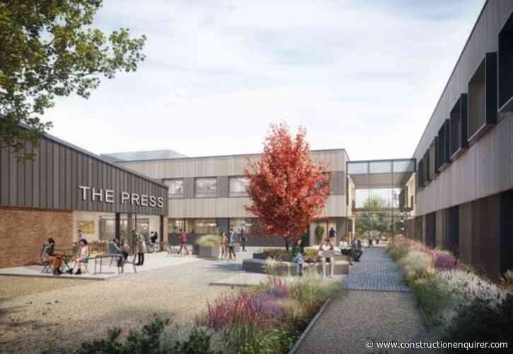 8Build bags Cambridge office and labs scheme