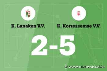 Kortessemse VV verslaat Lanaken VV na hattrick Lormans