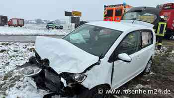 Kreuzungs-Chaos auf der B304 bei Schönberg – zwei Unfälle innerhalb kürzester Zeit