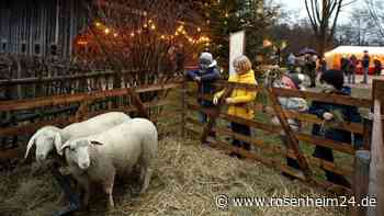 Lichterglanz erfüllt den Vierseithof im Bauernhaus-Museum Amerang