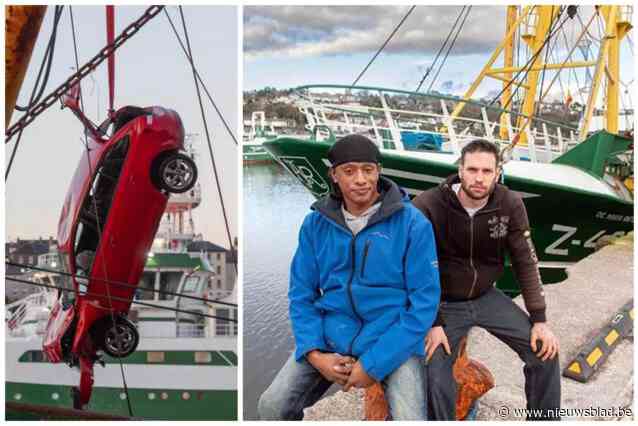Farid (42) en Kevin (34) redden leven van jonge bestuurster die in het water belandt: “We zagen de auto voorbij ons schip drijven”