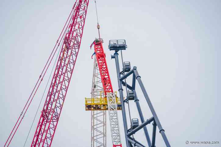 Cedar Point marks Top Thrill 2 construction milestone