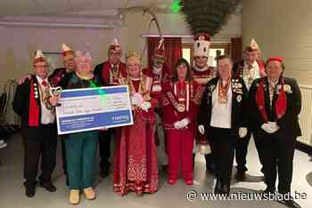 Carnavalsvereniging schenkt 1.000 euro aan het goede doel