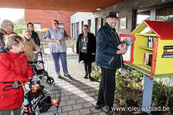 Boekenruilkast Den Agger nodigt alle lezers uit naar assistentiewoningen wzc Aalm. Cuypers